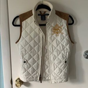 Ralph Lauren Sport Cream Vest
